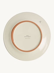 Hot Pottery Set of 4 Burnt Orange Splatter Side Plates - Image 5 of 5