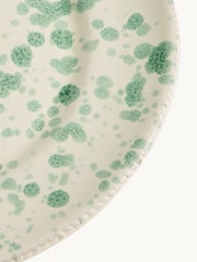Hot Pottery Set of 4 Pistachio Splatter Side Plates - Image 3 of 5