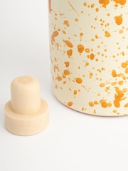 Hot Pottery Burnt Orange Splatter Oil & Vinegar Bottle - Image 3 of 4