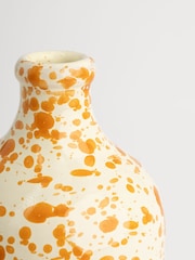 Hot Pottery Burnt Orange Splatter Oil & Vinegar Bottle - Image 4 of 4