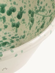 Hot Pottery Pistachio Splatter Salad Bowl - Image 3 of 5