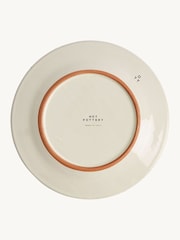Hot Pottery Set of 4 Pistachio Splatter Dinner Plates - Image 5 of 5