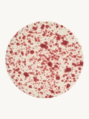 Hot Pottery Cranberry Splatter Cake Stand - Image 3 of 5