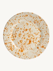 Hot Pottery 12 Piece Burnt Orange Splatter Signature Dinner Set - Image 2 of 6