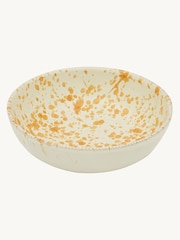 Hot Pottery 12 Piece Burnt Orange Splatter Signature Dinner Set - Image 4 of 6