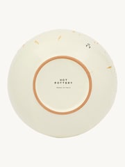 Hot Pottery 12 Piece Burnt Orange Splatter Signature Dinner Set - Image 5 of 6