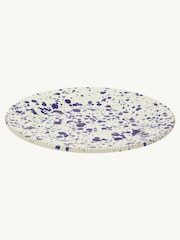 Hot Pottery Set of 4 Blueberry Splatter Dinner Plates - Image 3 of 5