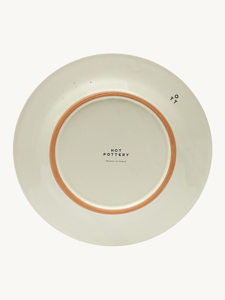 Hot Pottery Set of 4 Blueberry Splatter Dinner Plates - Image 5 of 5