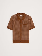 Chemise Banana Republic Rayure en maille de coton - Image 4 de 4