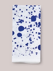 Hot Pottery Set of 4 Blueberry Splatter Linen Napkins - Image 3 of 3