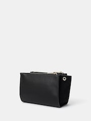 Accessorize Black Double Zip Cross-Body Bag - Image 2 of 5