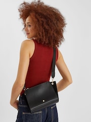 Accessorize Black Double Zip Cross-Body Bag - Image 5 of 5