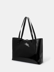 Accessorize Patent Tote Bag - Image 2 of 4