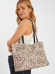 Accessorize Animal Print Tote Bag - Image 5 of 5