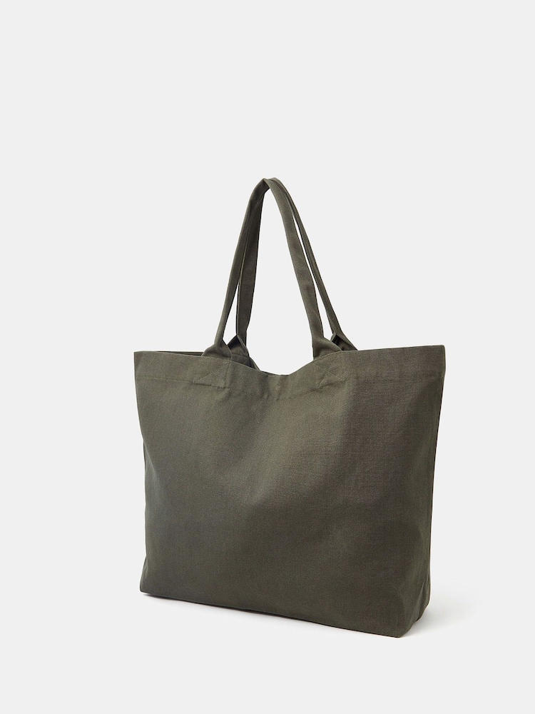 Accessorize Green Sun Embellished Tote Bag - Image 2 of 5