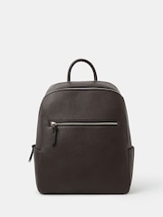 Accessorize Brown Smart Zip Around Backpack - Image 1 of 1