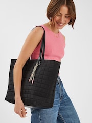 Accessorize Quilted Nylon Tote Bag - Image 5 of 5