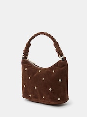 Accessorize Suedette Stud Handbag - Imagem 2 de 5