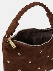 Accessorize Suedette Stud Handbag - Imagem 3 de 5