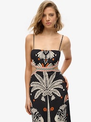 Superdry Statement Cut Out Maxi Dress - Bild 3 von 6