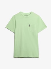 Superdry Green Classic Essential Pocket T-Shirt - Image 5 of 6