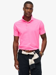 Superdry Essential Jersey Polo Top - Imagen 1 de 5