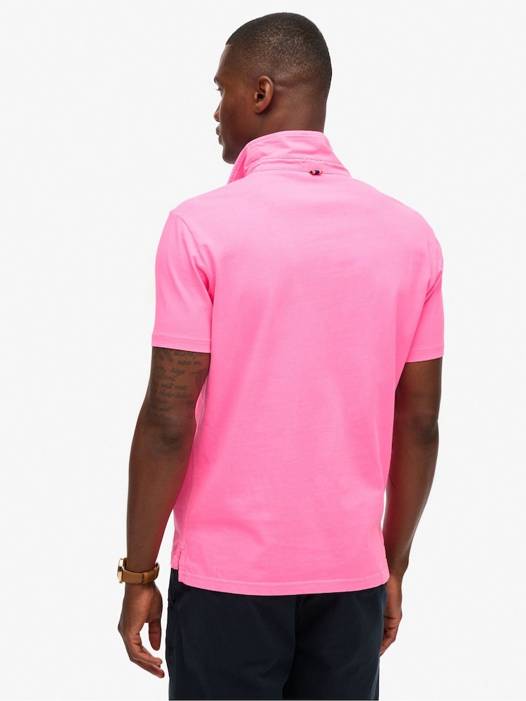 Superdry Essential Jersey Polo Top - Imagen 2 de 5