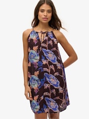 Superdry Blue Beach Cami Mini Dress - Image 2 of 7