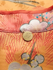 Superdry Pink Mandarin Jacquard Top - Image 6 of 6