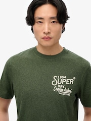 Superdry Green Relaxed Copper Label T-Shirt - Image 4 of 6