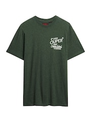 Superdry Green Relaxed Copper Label T-Shirt - Image 5 of 6