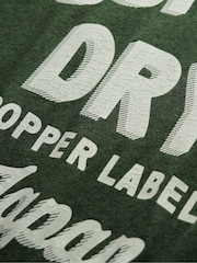 Superdry Green Relaxed Copper Label T-Shirt - Image 6 of 6