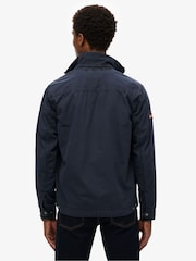 Superdry Blue Essentials Zip Through Jacket - Image 2 of 7