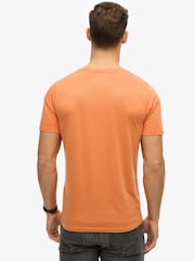 Superdry Orange Relaxed Workwear Washed T-Shirt - Image 2 of 5