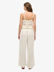 Superdry White Beach Trouser - Image 2 of 7