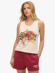Superdry Vintage Logo Tokyo Scoop Neck vest - Imagen 1 de 6