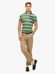 Superdry Vintage Athletic Jersey Polo Shirt - Imagen 3 de 6