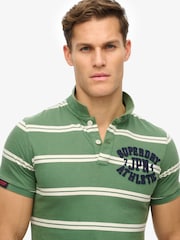 Superdry Vintage Athletic Jersey Polo Shirt - Imagen 4 de 6