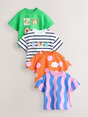 Rainbow T-Shirts 4 Pack (3mths-7yrs) - Image 1 of 9