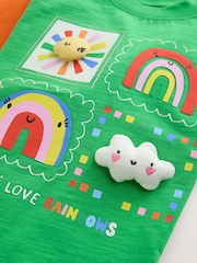 Rainbow T-Shirts 4 Pack (3mths-7yrs) - Image 8 of 9