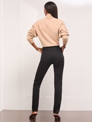 Lipsy Black Petite Glam Pocket Skinny Leg Jeans - Image 5 of 5