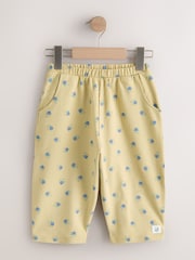 Neutral Barrel Trousers 3 Pack (3mths-7yrs) - Image 4 of 7