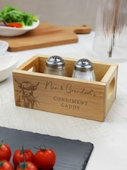 Personalised Highland Mini Wooden Storage Crate by PMC - Image 2 of 3