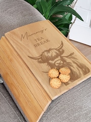 Personalised Highland Cow Concrete Plant Pot by PMC - Image 1 of 3