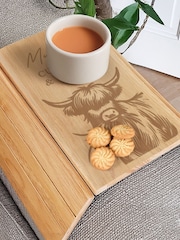 Personalised Highland Cow Concrete Plant Pot by PMC - Image 3 of 3