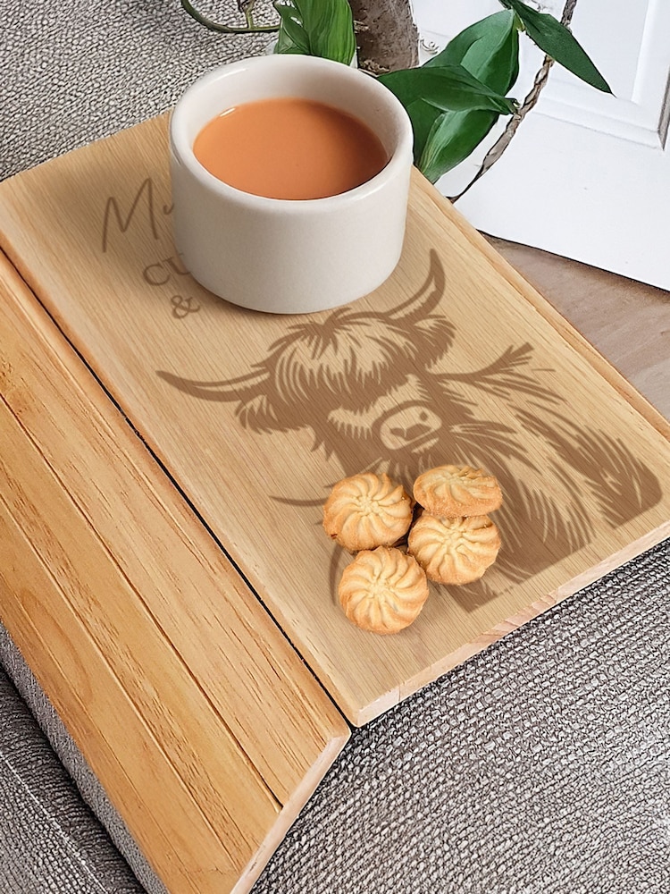 Personalised Highland Cow Concrete Plant Pot by PMC - Image 3 of 3