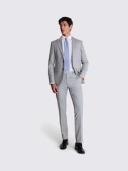 MOSS Grey Stretch Suit Jacket - Image 5 of 7
