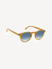 Eyewear by David Beckham Rectangular Gold Black Gunglasses - Image 2 of 4