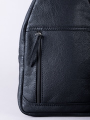 Lakeland Leather Black Explorer Sling Bag - Image 3 of 8