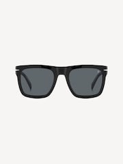 Eyewear by David Beckham Rectangular Black and Crystal Sunglasses - Image 2 of 5